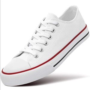 White Canvas Sneaker (NWT)